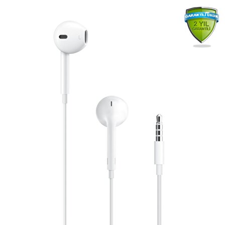 Apple ve Tüm Cihazlarla Uyumlu Beyaz Mikrofonlu Kablolu Kulaklık Kulakiçi Kulaklık 3.5mm Kulaklık Robeve Kulaklık Kablolu Kulaklık