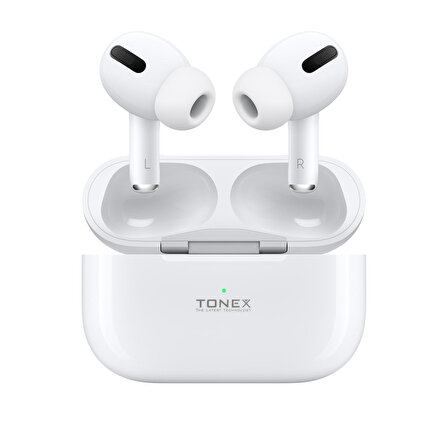 Tonex TX-420 TWS Kablosuz Kulak İçi Bluetooth Kulaklık - Beyaz