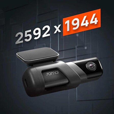 70mai M500 1944P 32GB Dahili Hafızalı Ve Gpsli Araç Kamerası