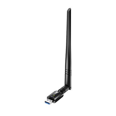 Cudy WU1400 5GHz 867Mbps, 2.4GHz 400Mbps, Wi-Fi USB 3.0 Antenli Adaptör (AC1200 Serisi)