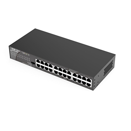 REYEE RG-ES124GD 24 PORT GIGABIT METAL KASA SWITCH Tak Çalıştır, Çelik Kasa (YÖNETİLEMEZ)