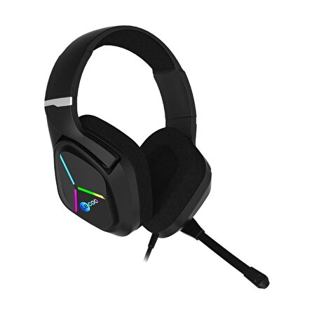 Lecoo Lecoo Ht406 Mikrofonlu Stereo RGB Gürültü Önleyicili Oyuncu Kulak Üstü Kablolu Kulaklık