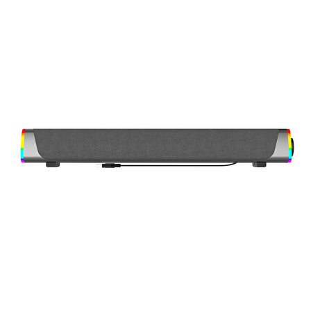 Lenovo Lecoo DS108 RGB Bluetooth Stereo 10W Soundbar Speaker Siyah