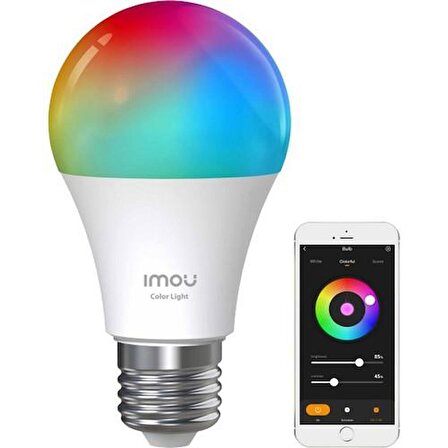 Imou Akıllı LED Kablosuz Yönetilebilir Programlanabilir Ampul Renk-Grup Kontrolü