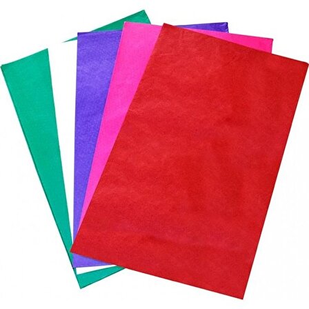 Lino Uçurtma Kağıdı 40 Gr. 5 Renk 50 Li 75 x 100 cm