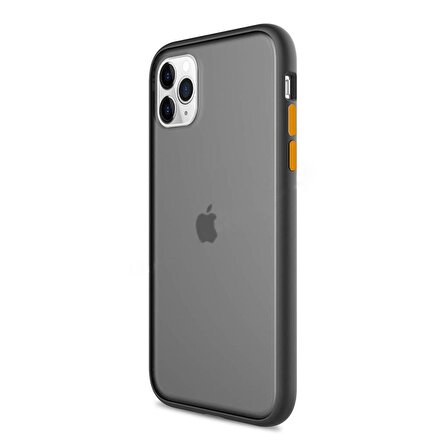Keephone iPhone 11 Pro Max Ultra Koruma Kılıf  - Füme