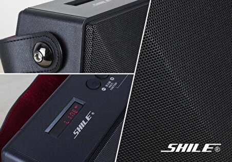 Shile SL-2013 İki El Mikrofonlu Taşınabilir Bluetooth Hoparlör