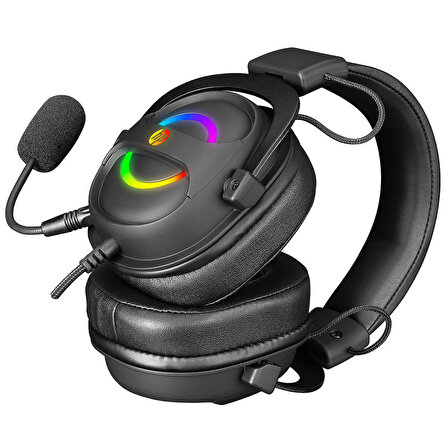 HP DHE-8006 7.1 Siyah Gaming Oyuncu Mikrofonlu Kulaklık
