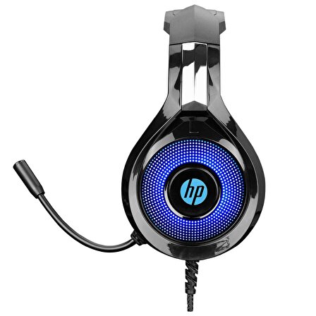 HP Dhe-8010 Mikrofonlu Stereo Gürültü Önleyicili Oyuncu Kulak Üstü Kablolu Kulaklık