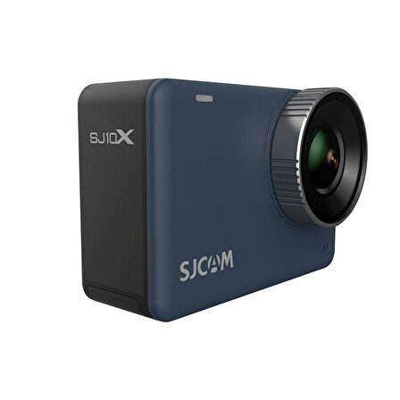 SJCAM SJ10X Wi-Fi 4K UHD Aksiyon Kamerası Mavi