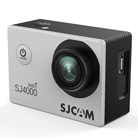 SJCAM SJ4000 WiFi 4K Aksiyon Kamerası Gümüş