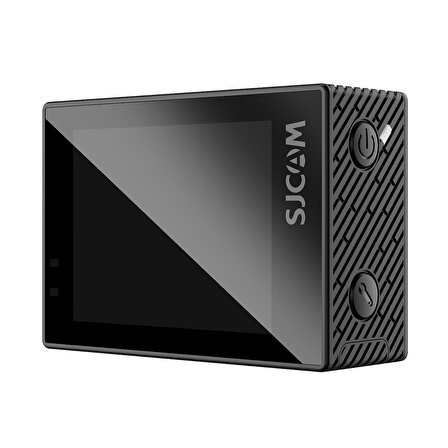 SJCAM SJ6 PRO WiFi 4K60 UHD 24MP 165° Geniş Açı 1000mAh 2”/1.3” Çift Ekranlı Aksiyon Kamerası Siyah
