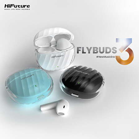 HiFuture FlyBuds 3 Bluetooth 5.3 TWS Kablosuz ENC Kulakiçi Kulaklık Mavi