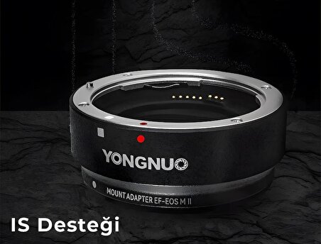 Yongnuo EF-EOS M II Canon Otofokus Lens Adaptörü