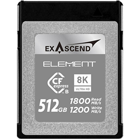 Exascend 512GB Element CFexpress Type-B Hafıza Kartı