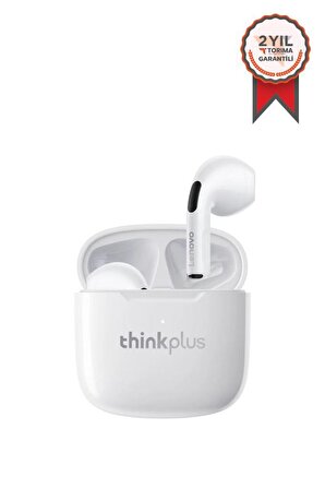 Lenovo Thinkplus Lp1 Yeni Versiyon Kablosuz Bluetooth Kulaklık Beyaz