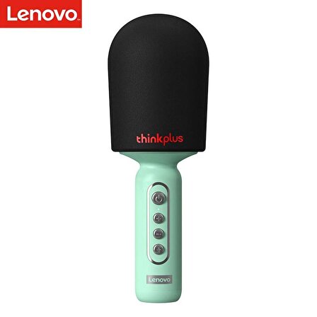 Lenovo Thinkplus M1 Ses Değiştirme Özellikli Karaoke Bluetooth Mikrofon Speaker Yeşil