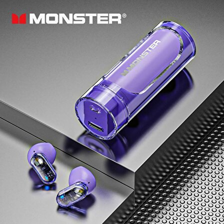 Monster Airmars XKT13 Gaming Bluetooth Kulaklık Mor