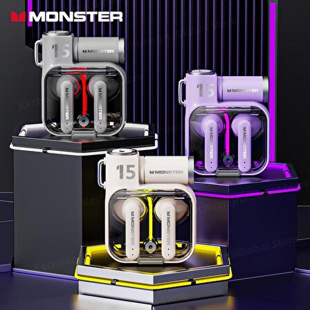 Monster Airmars XKT15 Gaming Bluetooth Kulaklık Beyaz