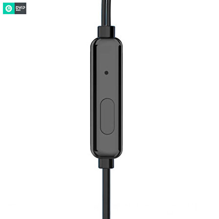 DVIP X8 3.5mm Jack Girişli Mikrofonlu Kablolu Kulaklık Siyah