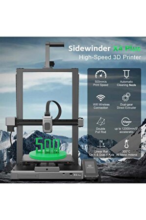 Artillery® Sidewinder X4 Plus 3D Yazıcı