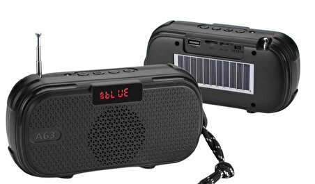 Concord YGA63 Solar Enerjili FM Radyo Fenerli Bluetooth Hoparlör