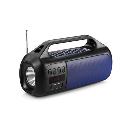Concord YGA79 Solar Güneş Enerji FM Radyo Fenerli Bluetooth Hoparlör