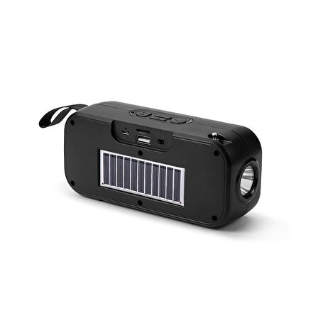 Concord YGA82 Solar Enerjili FM Radyo Fenerli  Bluetooth Hoparlör