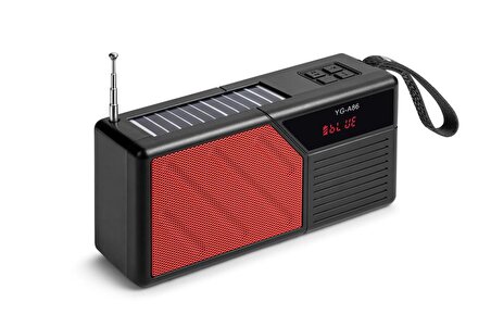 Concord YGA86 Solar Güneş Enerji FM Radyo Fenerli Bluetooth Hoparlör