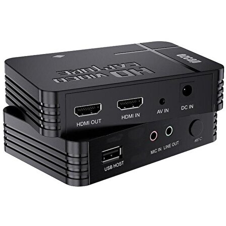 Ezcap288 AV HDMI Video Recorder Full HD 1080P Bilgisayarsız USB Audio Video Capture Kayıt Cihazı