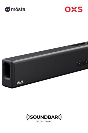 OXS S3 TV için Ses Barları, Dahili Subwoofer ile Ev Sineması Ses Sistemi, 3D Surround Ses Sistemi TV Ses Çubuğu, TV Hoparlörleri, Bluetooth 5.0/Aux/Optical/Coaxial, 80 Watt, 3Eqs, Duvara Monte Edilebilir 