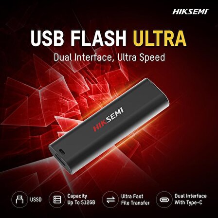 Hiksemi 128GB USB 3.2 Type-C HS-USB-S306C-128G-U3 Usb Bellek