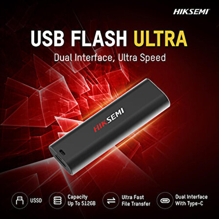 Hiksemi 256GB USB 3.2 Type-C HS-USB-S306C-256G-U3 Usb Bellek