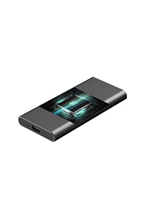 Hiksemi DAGGER HS-ESSD-T200N Mini 2TB 560-510 MB/s Siyah Taşınabilir Harici SSD