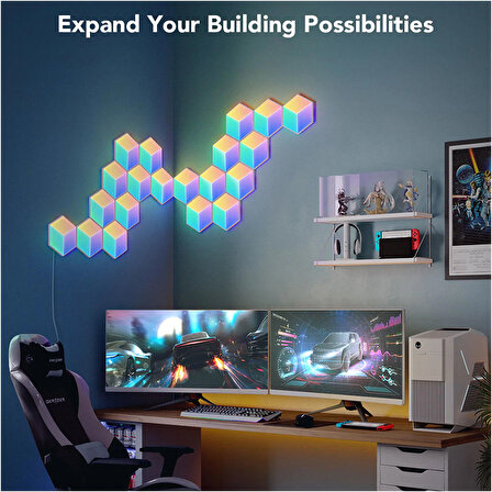 Govee Glide Hexa Pro 3D Işık Panelleri - RGB Duvar Lambası