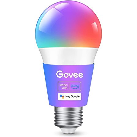 Govee Smart Led Bulb RGB WW Renkli Ayarlı Wifi Bluetooth Akıllı Ampul