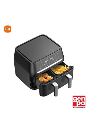 Smartmi Cook Master Duo Çift Hazneli Air Fryer (4.8L + 4.8L) 9.6L Yağsız Fritöz