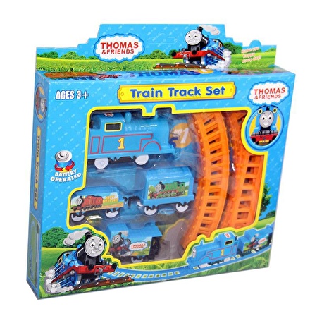 THOMAS &FRİENDS KUTULU PİLLİ RAYLI THOMAS TREN