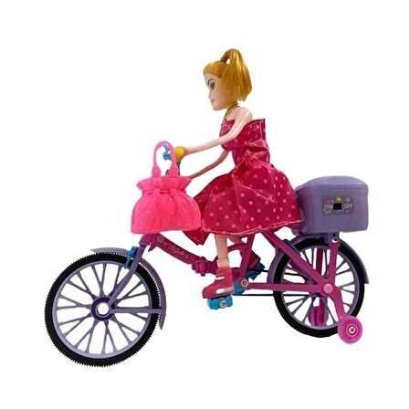 Bisikletli Kız Evcilik Oyun Seti - 6587