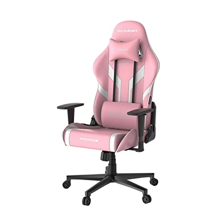 DXRacer Prince Serisi L Pembe Beyaz Oyuncu Koltuğu