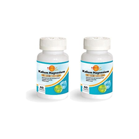 Force Nutrition Potasyum Magnesyum 60 Tablet - 2 Kutu