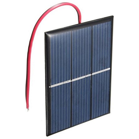 RBC Güneş Paneli Solar Panel 3,5 V 1 W 200 Mah