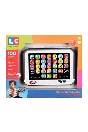 Let's Be Child Eğitici Tabletim Beyaz - LC-30902 (Lisinya)