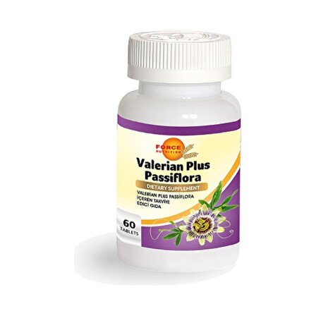 Force Nutrition Valerian Plus Pasiflora 60 Tablet