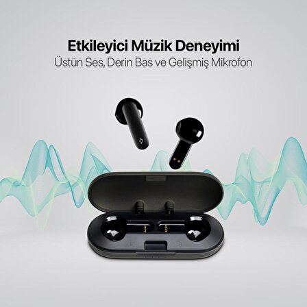 Polham Ttec Su Geçirmez Gürültü Engellemeli Mikrofonlu Bluetooth Kulaklık, BT5.3V Süper Hızlı Bağlantılı