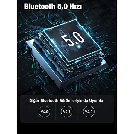 BASEUS BA04 Bluetooth 5.0 Wireless Kablosuz Adaptör Bluetooth Adaptör Dongle Kit