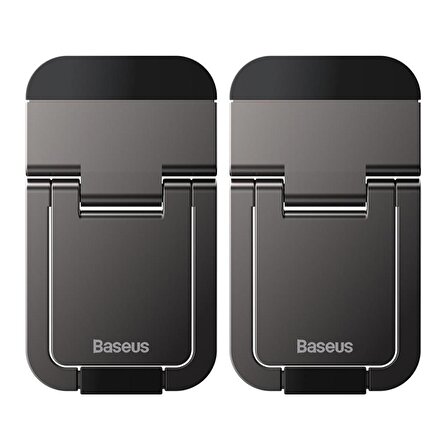Baseus 2 adet 5MM 3M Yapışkanlı Katlanabilir Ultra Mini Laptop Standı,Portatif Laptop Standı