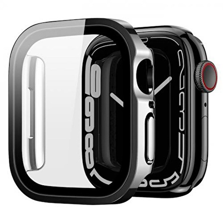 Polham Armor Zırhlı Apple Watch 41mm Full Kaplama Zırhlı Kılıf,Apple Watch 2-3-4-5-6-7-8 ve SE Kılıf