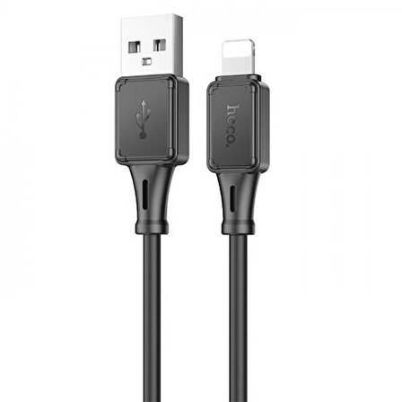 Polham HC Series 1MT 2.4A USB to iPhone Lightning Ultra Hızlı Şarj ve Data Kablosu, Akım ve Isı Korumalı Kopmaz Kablo