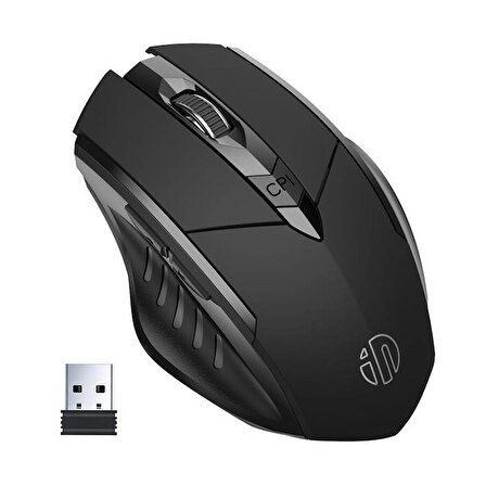 Polham 2.4G 700mAh Şarj Edilebilir Süper Sessiz Gaming, Oyuncu Mouse, Ergonomik Tasarımlı Mouse
